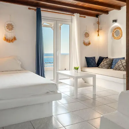 Lägenhetshotell Silia Dream View Houlakia (Mykonos)